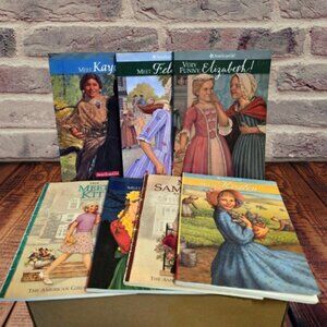 7 American Girl Meet Books Kaya Felicity Molly Samantha Kirsten Pleasant Company